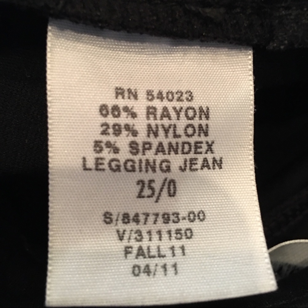 Gap 1969 Legging Jean. Ladies size 25/0🍷 - Picture 6 of 6